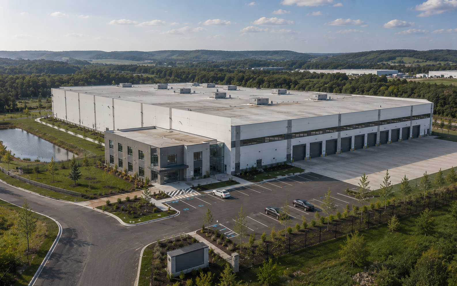 Concept rendering of Nordeston planned New York manufacturing campus